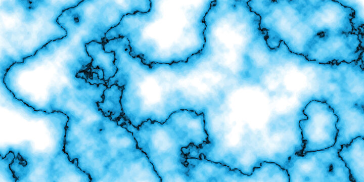Abstract futuristic cyber blue marble pattern with glowing diagonal lines vector design
