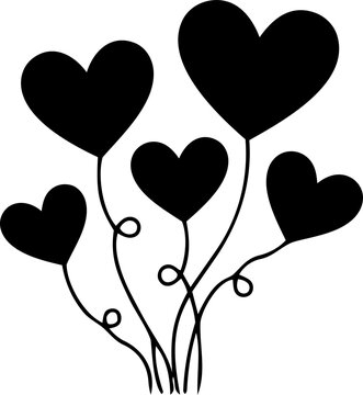 Romantic Hearts Decoration