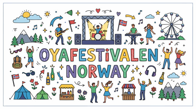 Oya Festival Norway Music Concert Outdoor Celebration