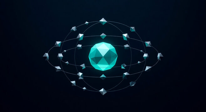 Minimalist Orbiting Data Polyhedron