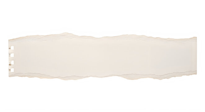 Blank white paper sheet on flat surface