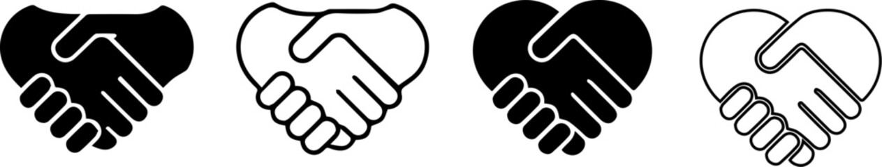 Obraz premium hand shake.