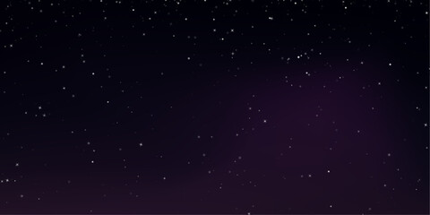 A deep galaxy glows above a quiet forest valley at night. Stars sparkle between dark trees and mist. The universe feels close and alive. © Freesstock