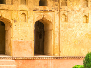 Fototapeta premium Orchha, India, 22.02.20. Cenotaphs of the Bundela kings at Orchha