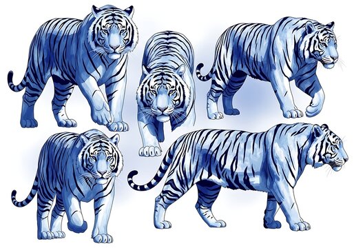 Zebra striped animal pattern seamless design