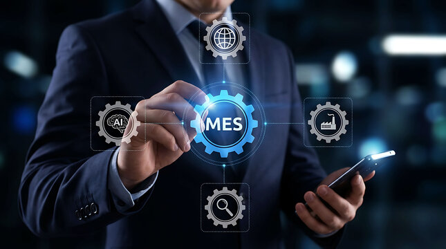 MES Smart Factory Automation System for Industrial Manufacturing