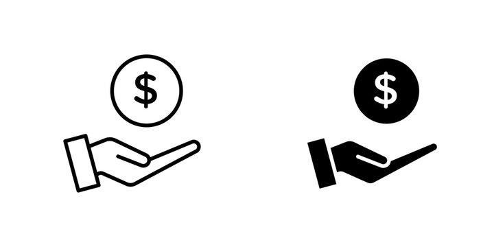 Investment icons for app and websites.
