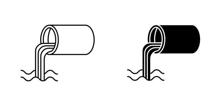 Sewage icons for app and websites.