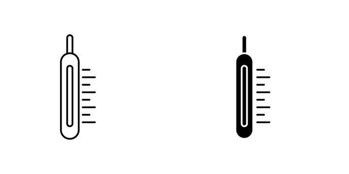 Thermometer icons for app and websites.