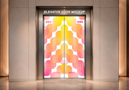 Elevator Door Mockup