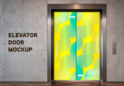 Elevator Door Mockup