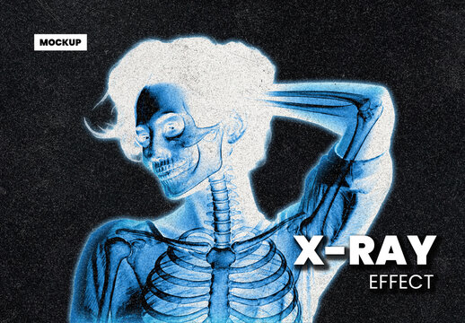 Xray Effect Mockup
