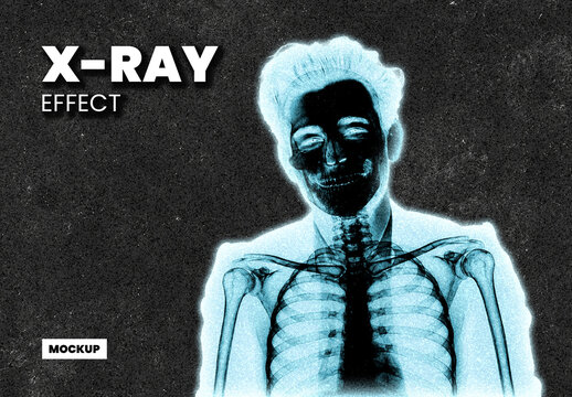 Xray Effect Mockup
