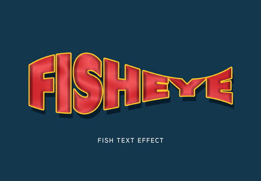 Fish Text Effect
