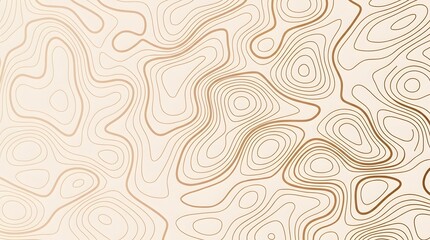 Fototapeta premium Abstract hand-drawn world map illustration with earthy beige tones and organic textures