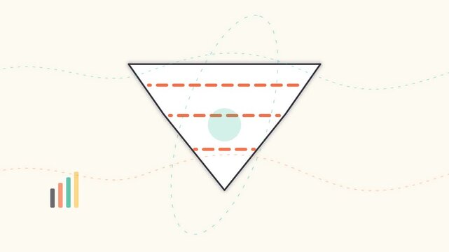 Data Funnel Sales Marketing Business Analytics Infographic