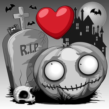 Halloween Spooky Love Story