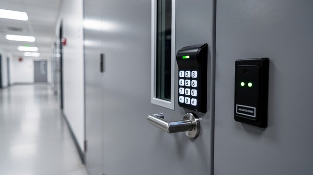 Electronic Door Access Control Keypad Security System