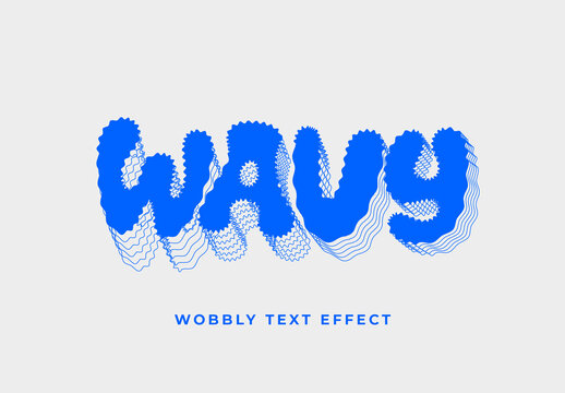 Wobbly Text Effect