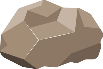 Rock stone icon © Elena