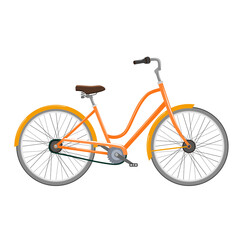 Fototapeta premium The old classic bicycle.