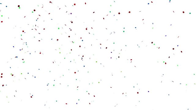 Confetti Blast, Explosion of Celebration, Multi Color 4K video