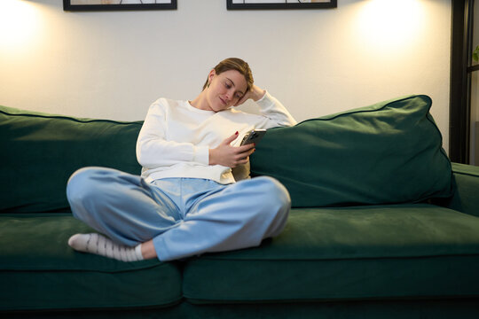 Quiet emotional fatigue during an evening at home