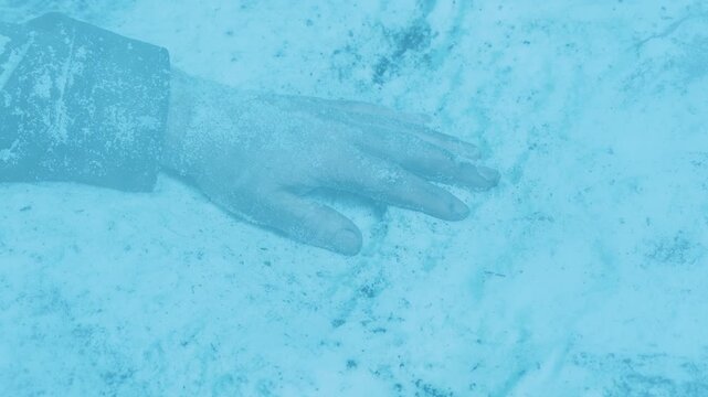 Dead Person On The Snow, War, Accident Scene