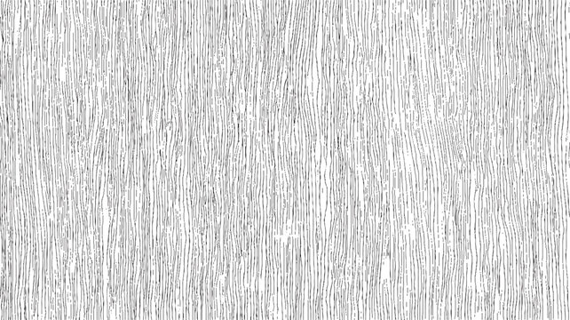 Black and white hand drawn vertical wavy lines pattern resembling wood grain texture