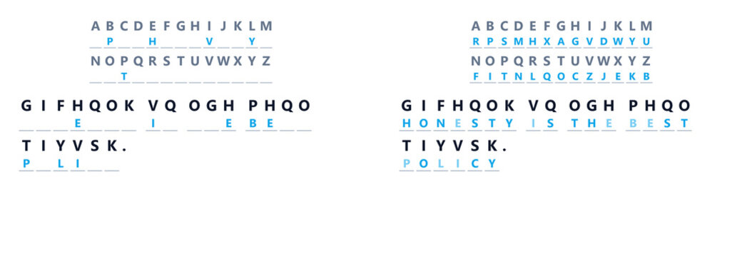 Letter cryptogram