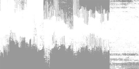 Fototapeta premium Abstract grey and white textured background with vertical lines and speckles