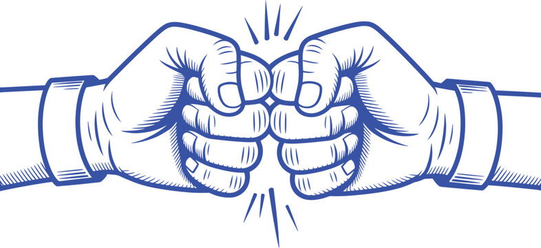 Imagens de Fist Bump Vector – Explore Fotografias do Stock