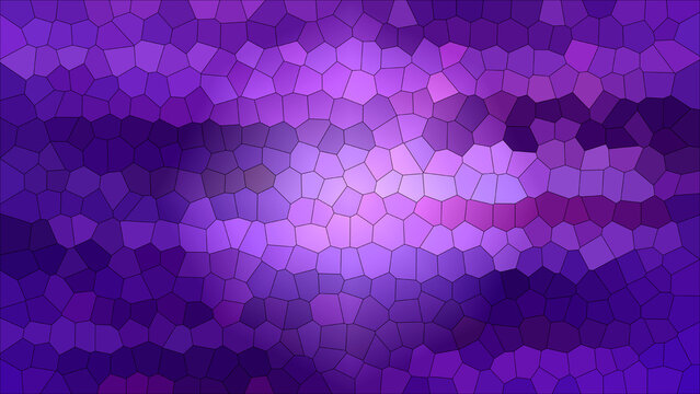 Abstract purple mosaic texture background with mosaic pattern, geometric pattern