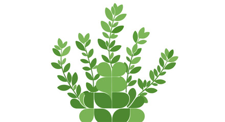 Green Plant Growth Abstract Design © ahmad