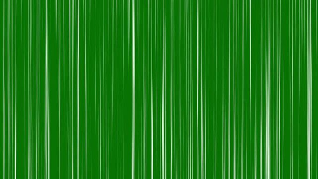 White anime speed lines comic motion, Anime comic book Action speed lines animation effects, dynamic high speed lines, Anime speed line background Speed Lines, green screen background. 4k video