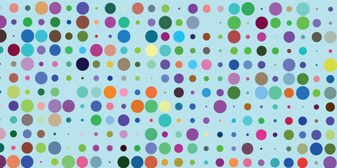 Fototapeta premium Polka Dot Pattern. Seamless Background. vector illustration