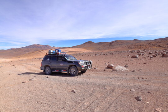 Geiser Sol de Maňama, Andes, Bolivia