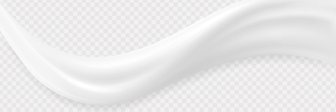 Abstract creamy yogurt splash with liquid dessert wave texture.