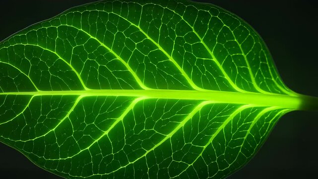 cabbage leaf close up