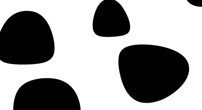 Dalmatian Spot Pattern Seamless Background