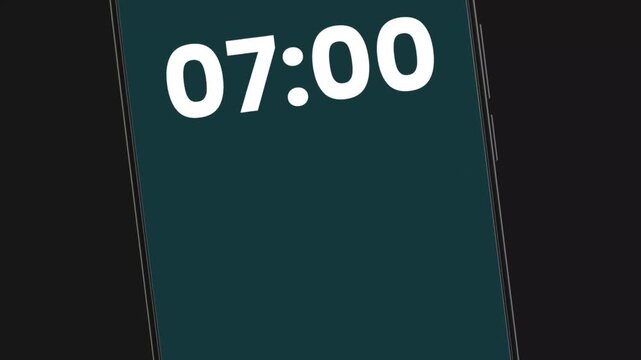 Smartphone screen displaying a 7:00 service notification with business activity update