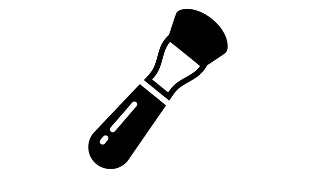 Face mask brush cleaner icon