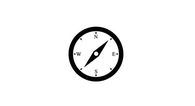 Compass Navigation Tool Direction Indicator 2.