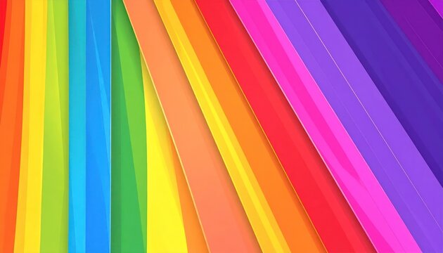 Vibrant Rainbow Color Swirl Abstract Background.