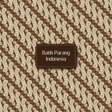 Batik Parang Indonesia