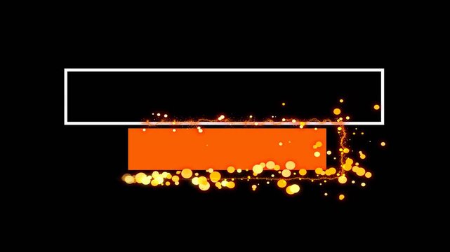 abstract vector particles glowing reveal effect motion graphic with space for text