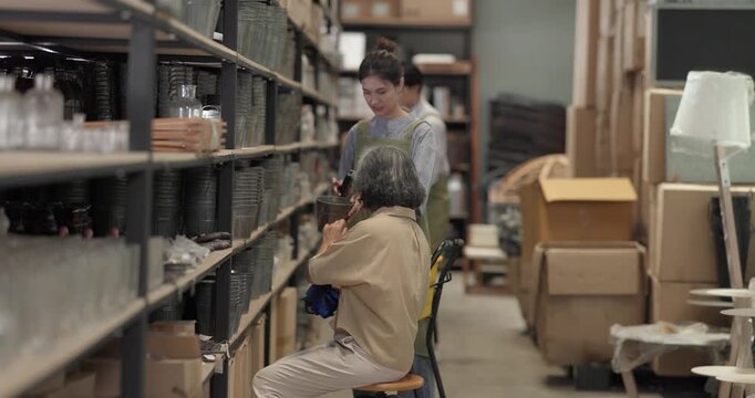 Family Business Owner,  Mother Teaching Warehouse Inventory Management
