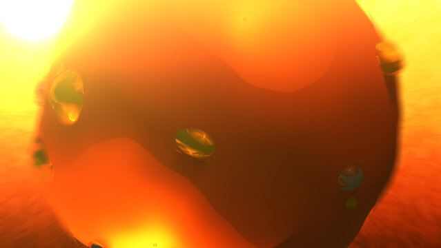 Measles Respiratory Virus 3D Cinematic Simulation