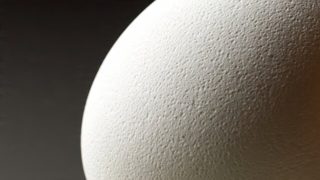 Close-up of Egg Shell Texture