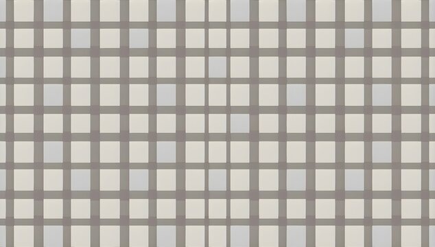 Image of a gray and white checkered pattern, classic geometric chess grid texture, minimal seamless chess board style vector illustration